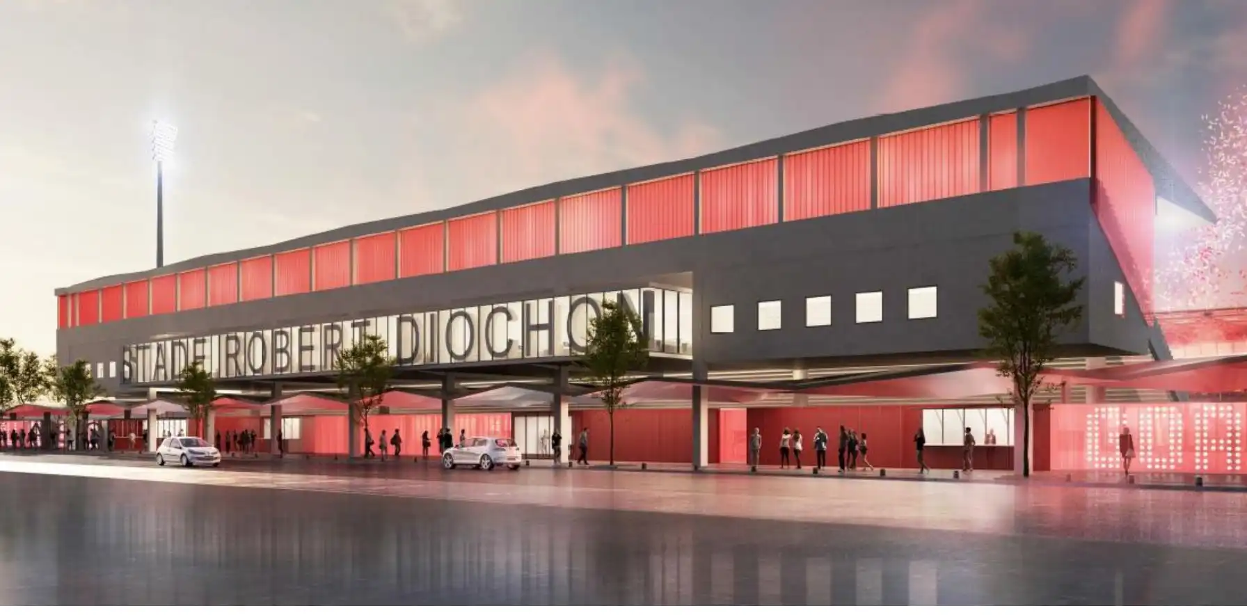 Réhabilitation du stade Robert Diochon, Rouen — référence SM Ingénierie & Conseil